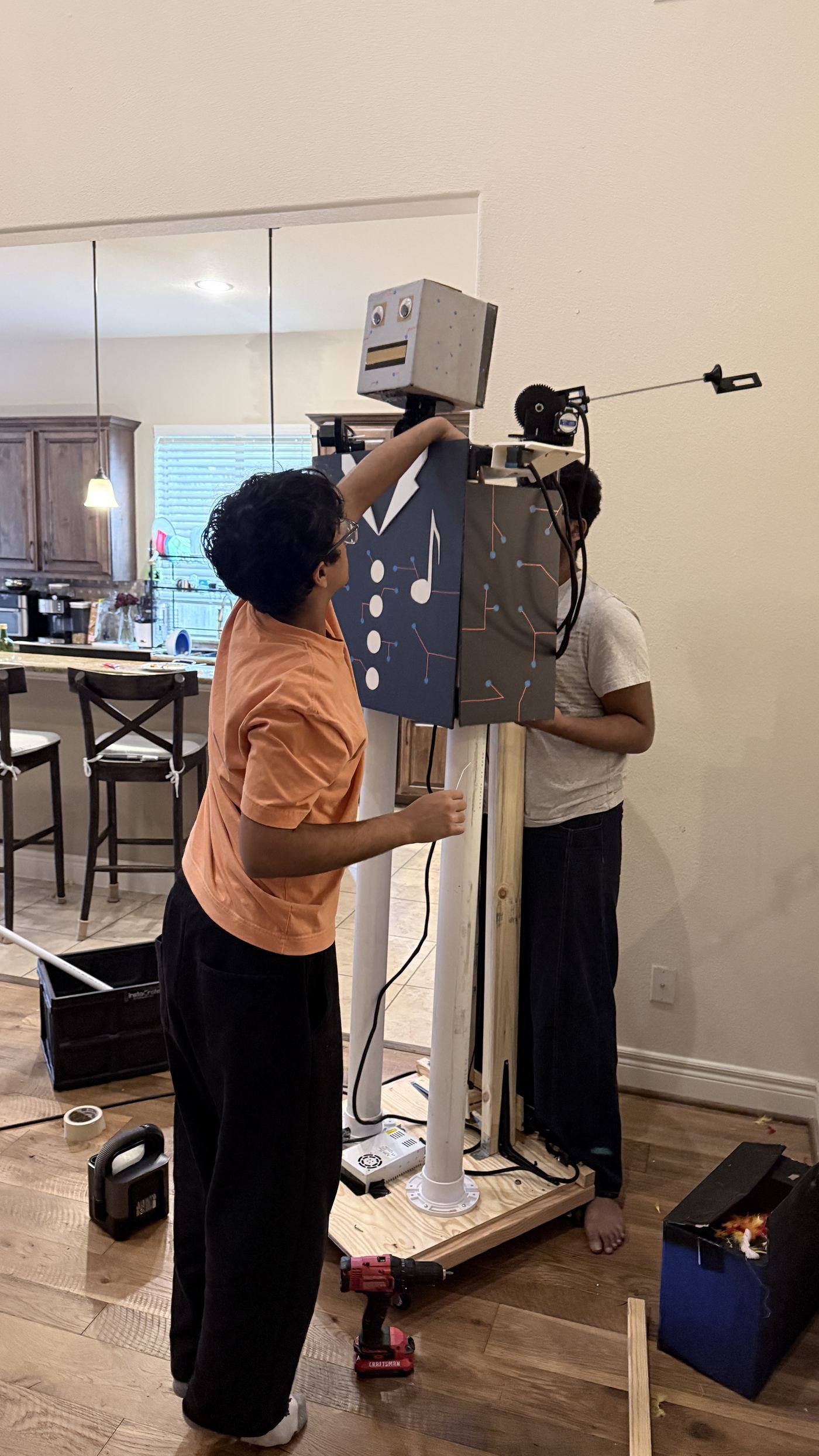 Rishaan: Trailblazers DI "Win It Big!" (2025-26 Season) Rishaan of Trailblazers DI: Music Conductor Gimmick (TCE 1) for the "Win It Big!" Technical Challenge (2025-26 Season), build photo 5 of 9
