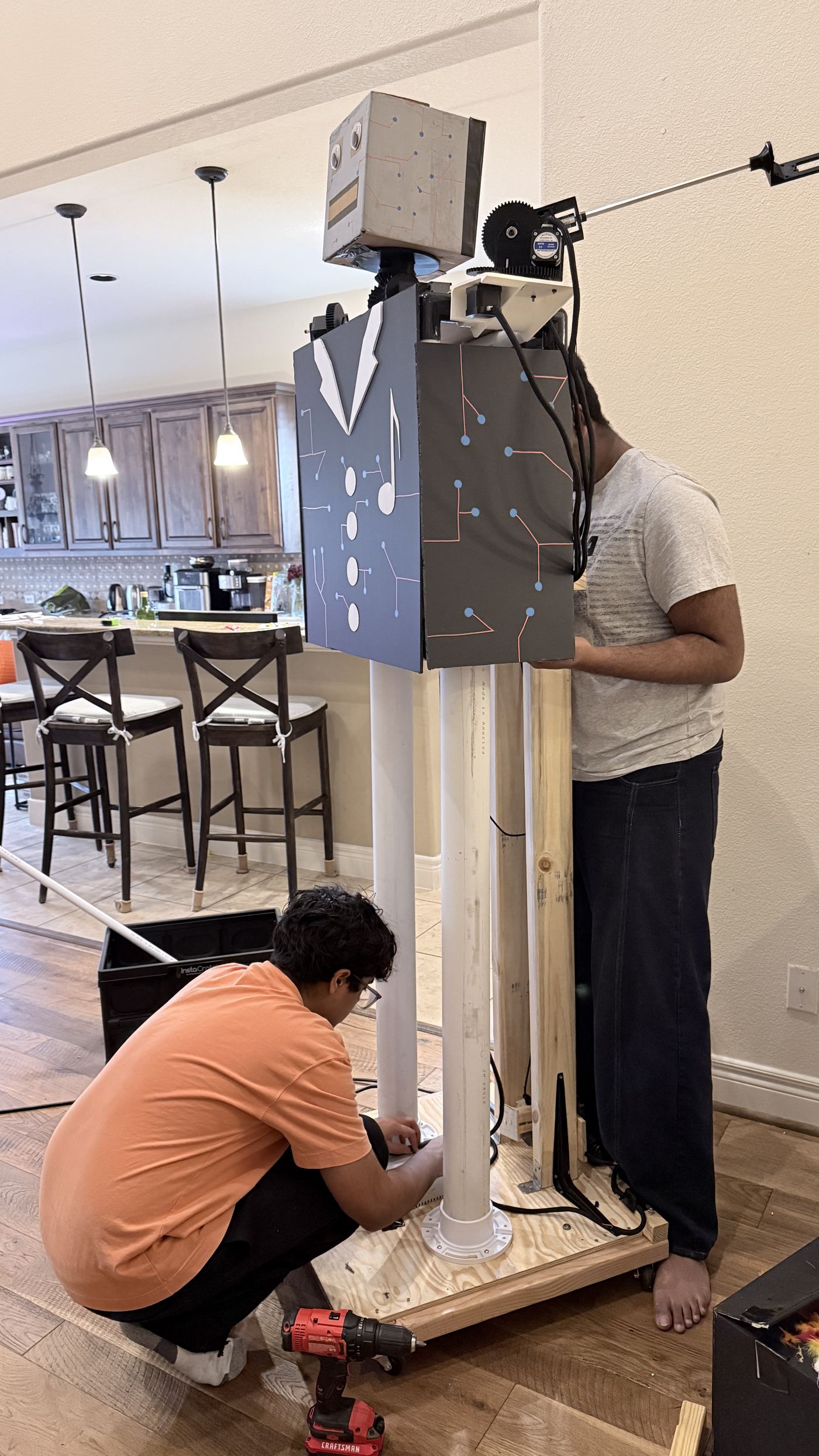 Rishaan: Trailblazers DI "Win It Big!" (2025-26 Season) Rishaan of Trailblazers DI: Music Conductor Gimmick (TCE 1) for the "Win It Big!" Technical Challenge (2025-26 Season), build photo 6 of 9