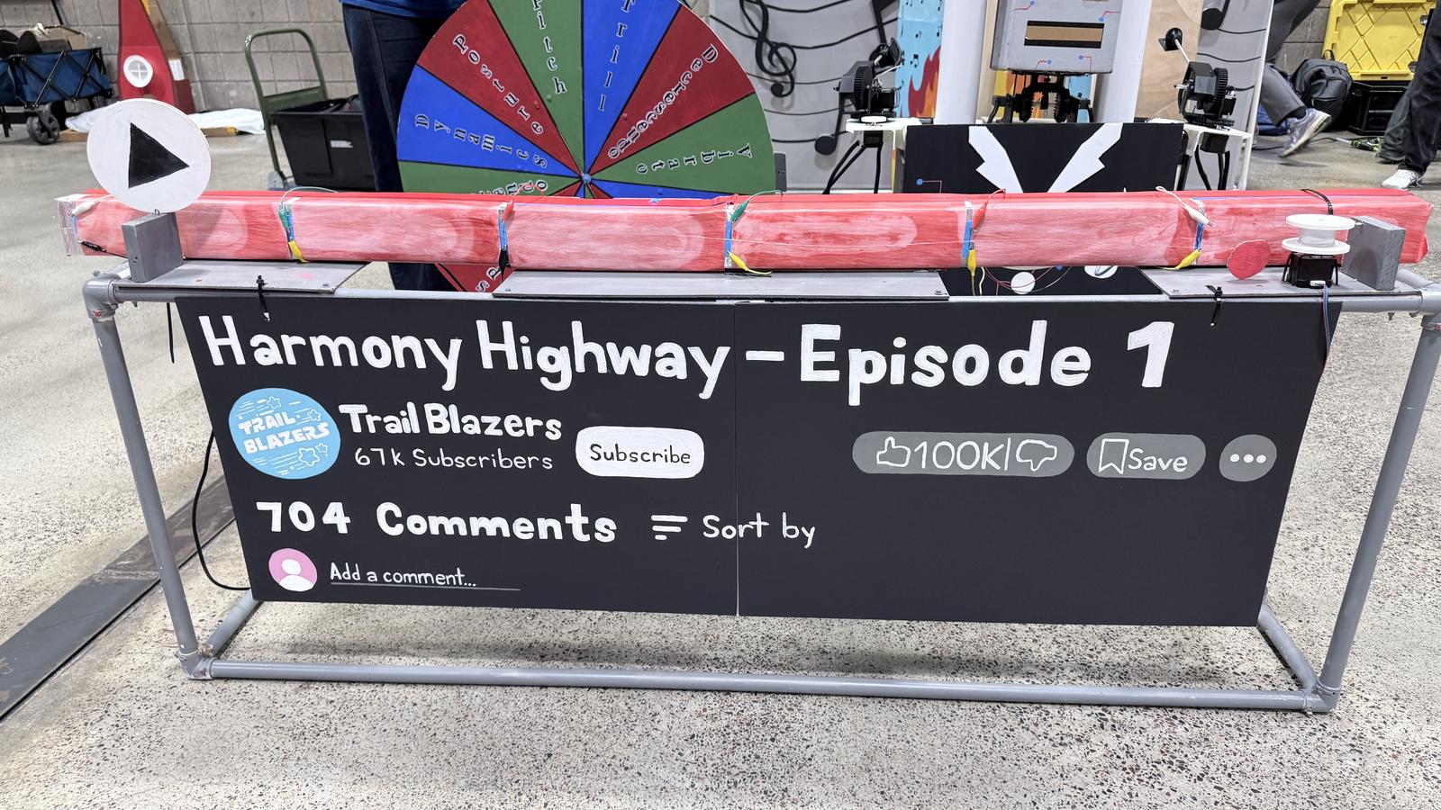 Sowmith's Video Play Bar project for the Game Show